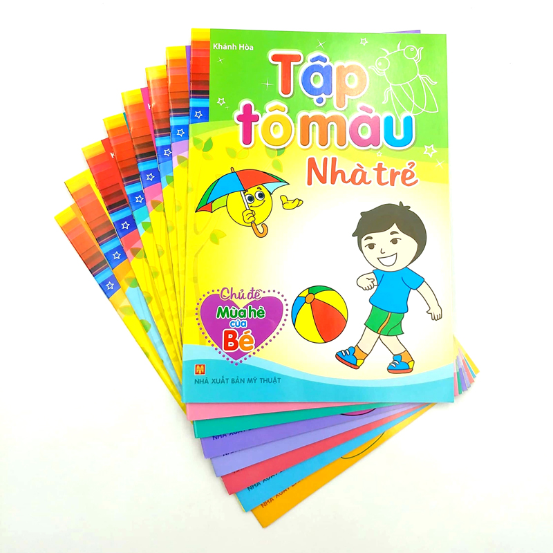 Tô Màu Nhà Trẻ (Túi 8 cuốn)